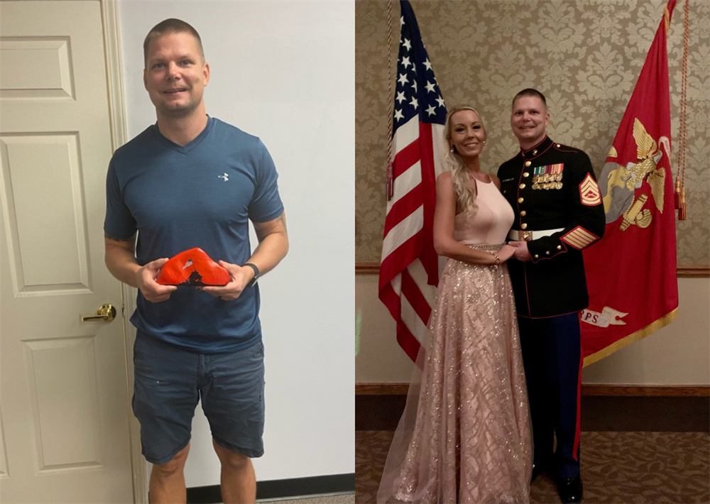 Nicholas Essenmacher, TACO Warehouse Manager in Summerville, South Carolina, and Gunnery Sergeant in the Marine Reserves.
